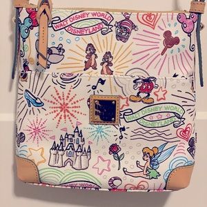Disney Dooney Sketch art Crossbody purse
